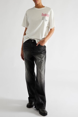 Jean wide legs - Noir