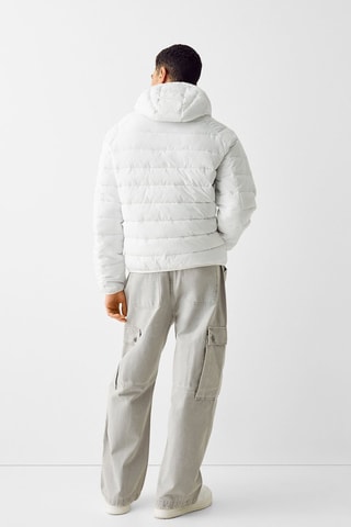 Doudoune à capuche - Blanc