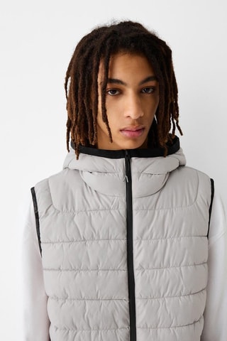 Doudoune sans manches - Gris