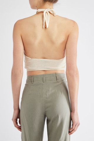 Crop top - Beige