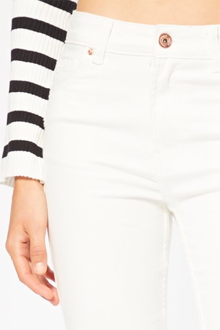 Jean skinny 7/8 - Blanc