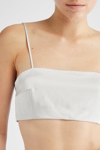 Crop top - Argenté