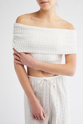 Crop top - Blanc