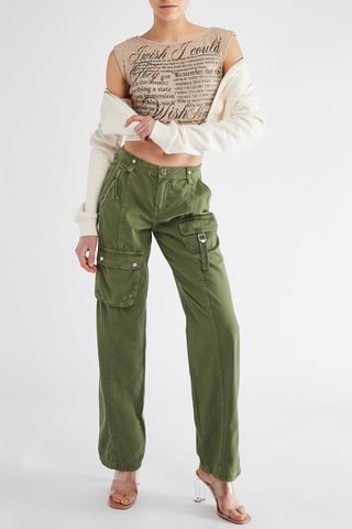 Crop top - Beige