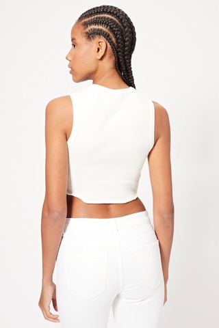 Crop top - Blanc