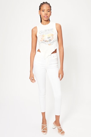 Crop top - Blanc