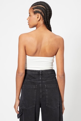Top bustier - Blanc