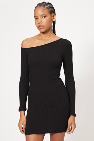 Robe fourreau - Noir