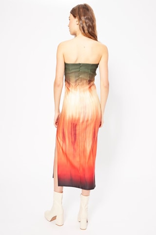 Robe midi - Vert