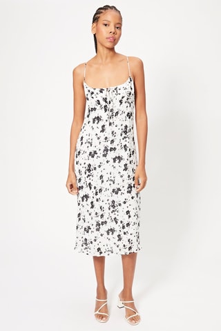 Robe midi - Blanc