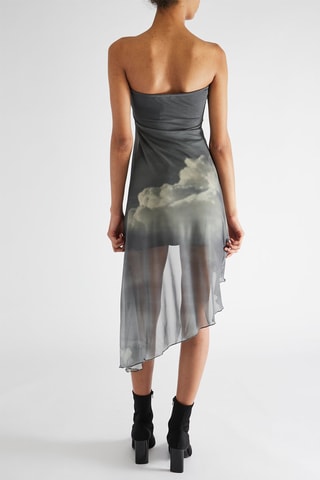 Robe bustier - Gris