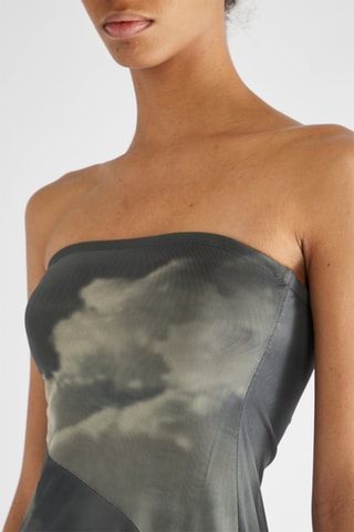 Robe bustier - Gris