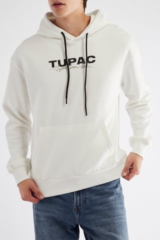 Sweat à capuche - Blanc