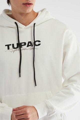 Sweat à capuche - Blanc