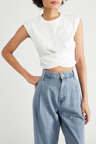 2 crop tops - Blanc et noir
