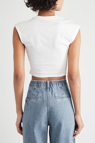 2 crop tops - Blanc et noir