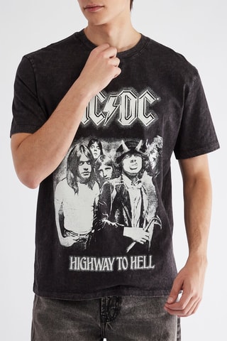 T-shirt ACDC - Noir