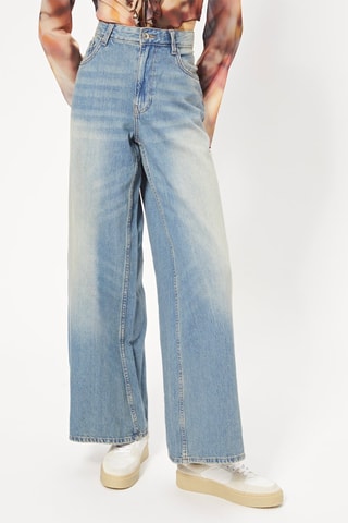 Jean wide legs - Bleu