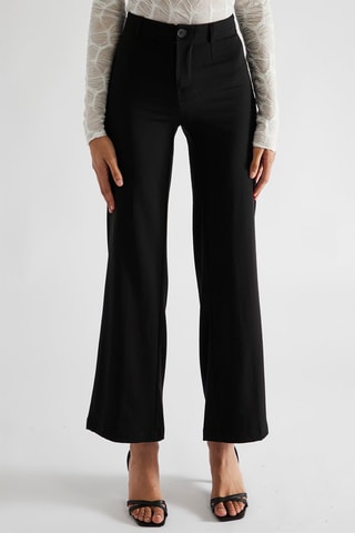 Pantalon wide legs - Noir