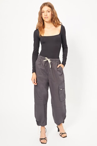 Pantalon cargo - Gris foncé