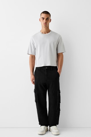 Pantalon cargo - Noir