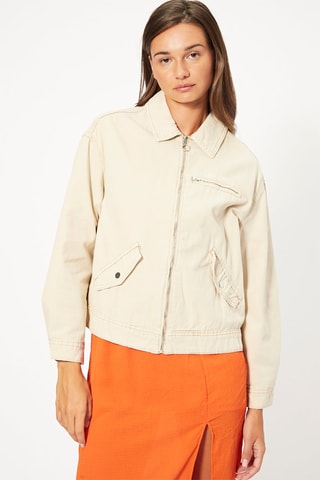 Veste en jean - Ecru