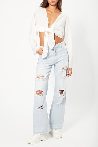 Crop top - Blanc