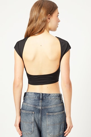 Crop top - Noir