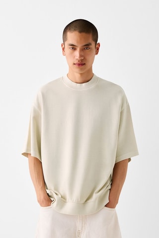 T-shirt oversize - Beige