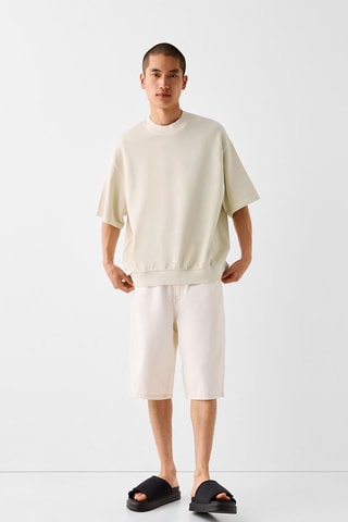 T-shirt oversize - Beige