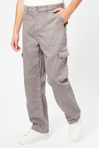Pantalon cargo - Gris
