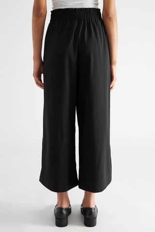 Pantalon wide legs - Noir