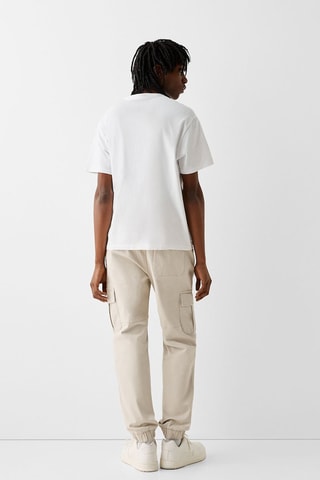 Pantalon jogger regular - Beige