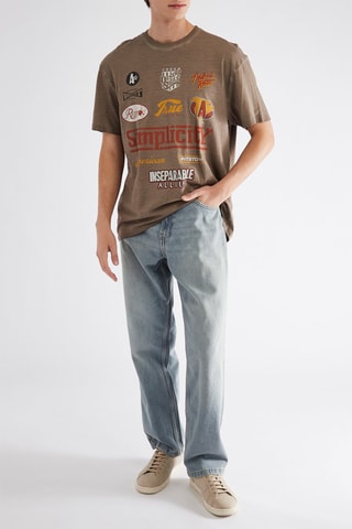 Jean wide legs - Bleu