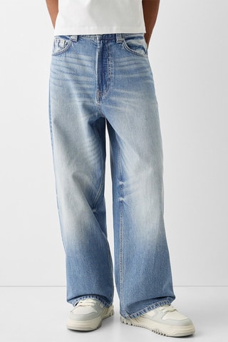 Jean wide legs - Bleu