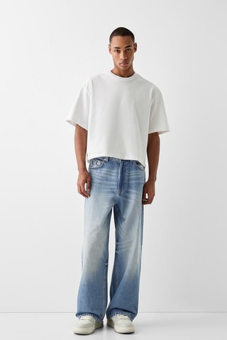 Jean wide legs - Bleu