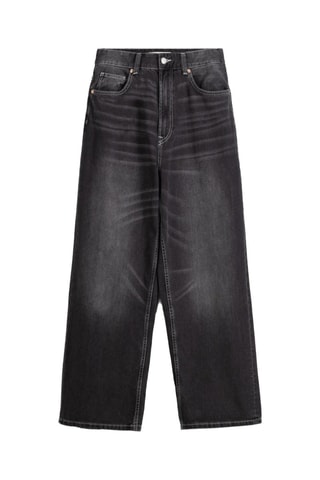 Pantalon wide legs - Gris