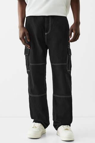 Pantalon baggy - Noir