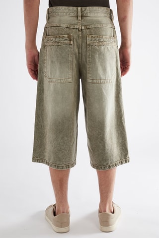 Bermuda en jean - Beige