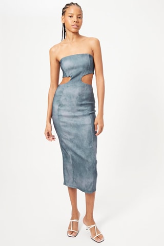 Robe bustier - Bleu