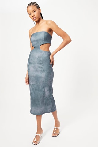 Robe bustier - Bleu