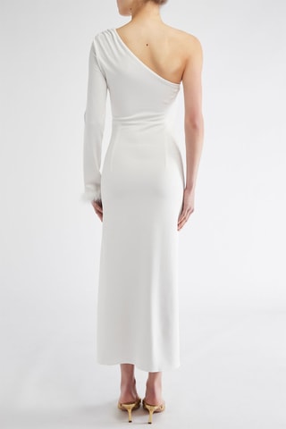 Robe midi - Blanc