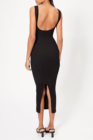 Robe midi- Noir