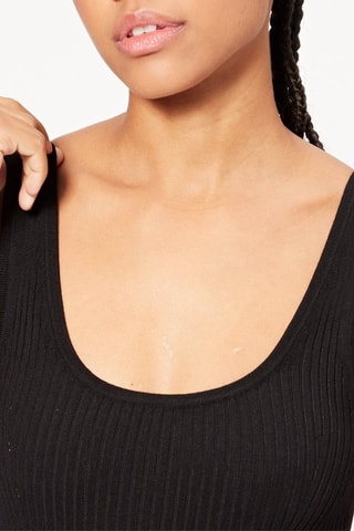 Robe midi- Noir