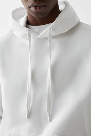Sweat à capuche - Blanc