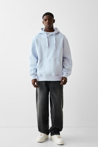 Sweat à capuche - Bleu