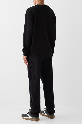 Pantalon cargo - Noir