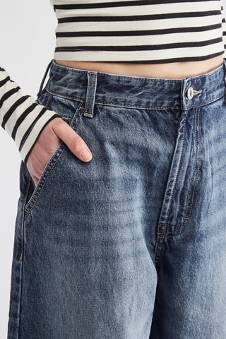 Jean wide legs - Bleu