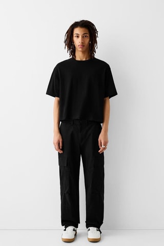 Pantalon cargo - Noir