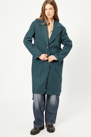 Manteau long - Vert foncé